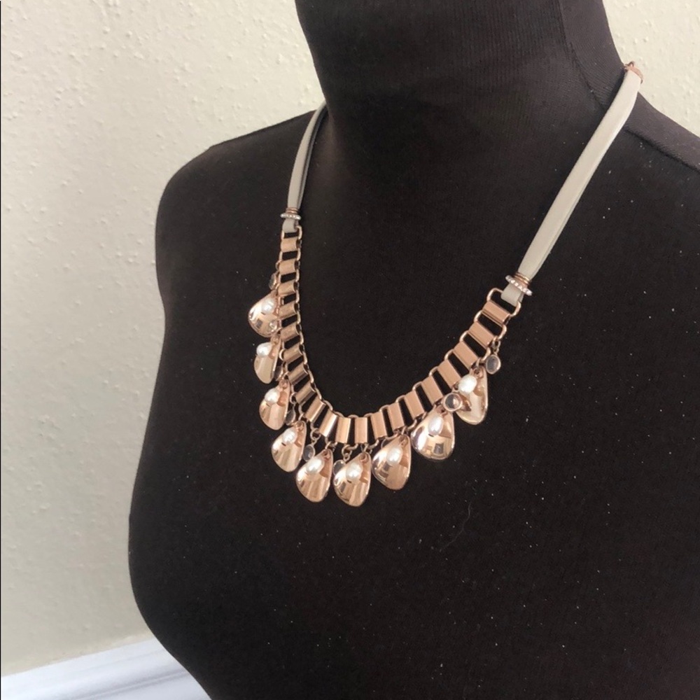 Rose gold necklace